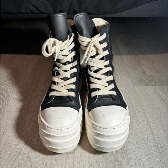 Rick Owen’s DRKSHDW chunky sole high top trainers - Picture 1 of 6